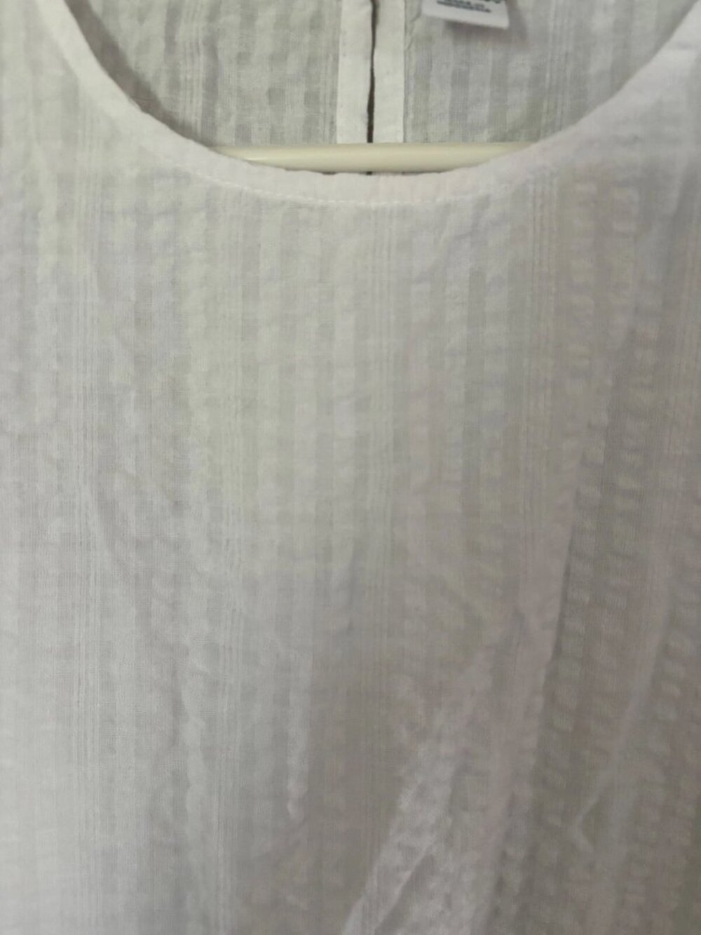 Womens White Old Navy Dress Gingham S - Picture 3 of 4